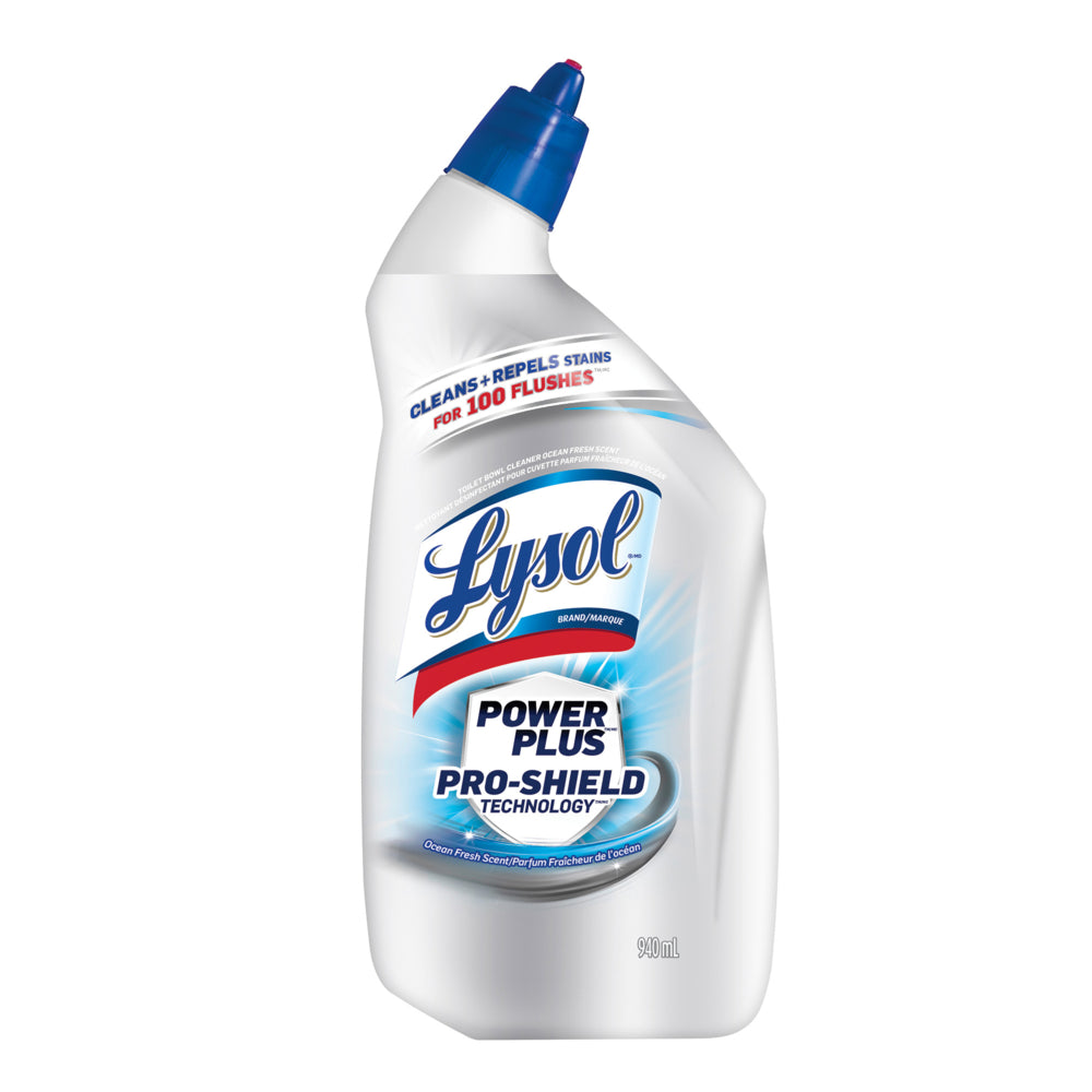 Nettoyant pour cuvette de toilette Lysol PowerPlus + ProShield - Ocean Fresh - 940 ml