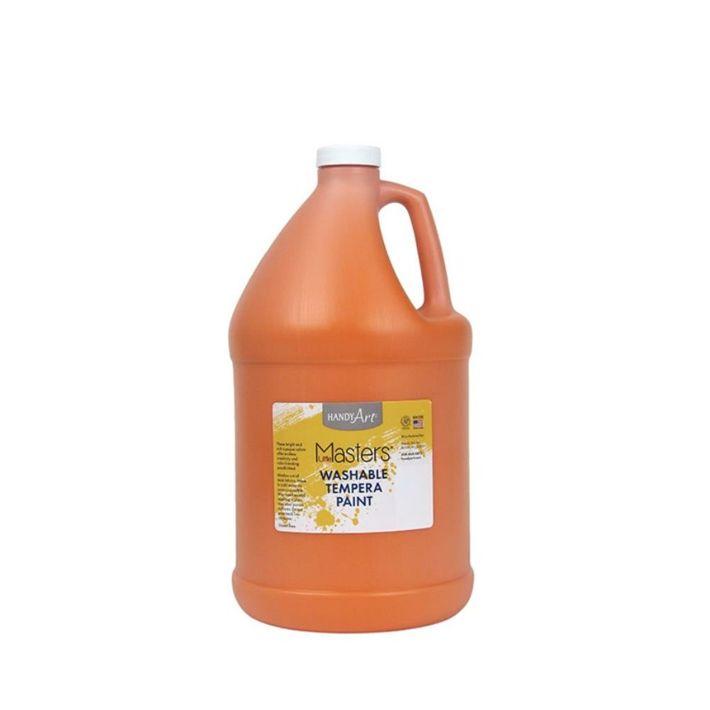 Peinture à la détrempe lavable Little Masters - 3,78 L - Orange
