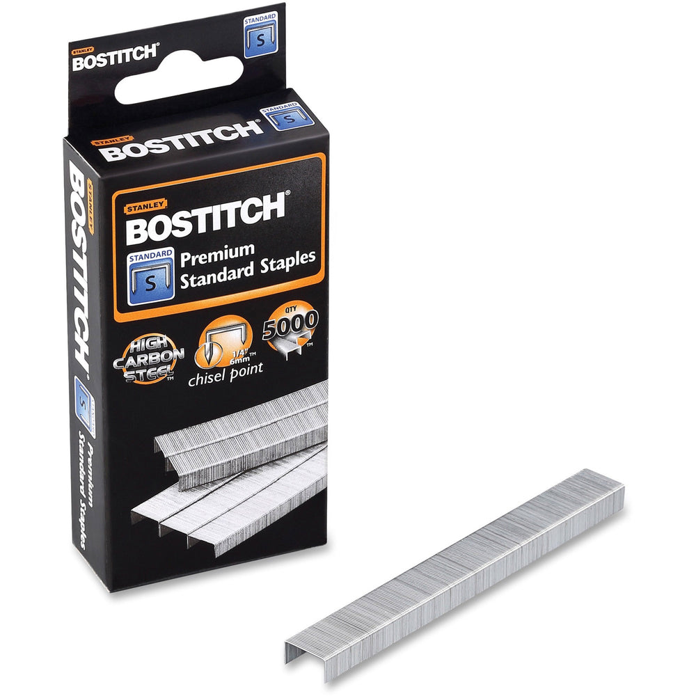 Bostitch 1/4" Standard Premium Staples - 5000 Pack