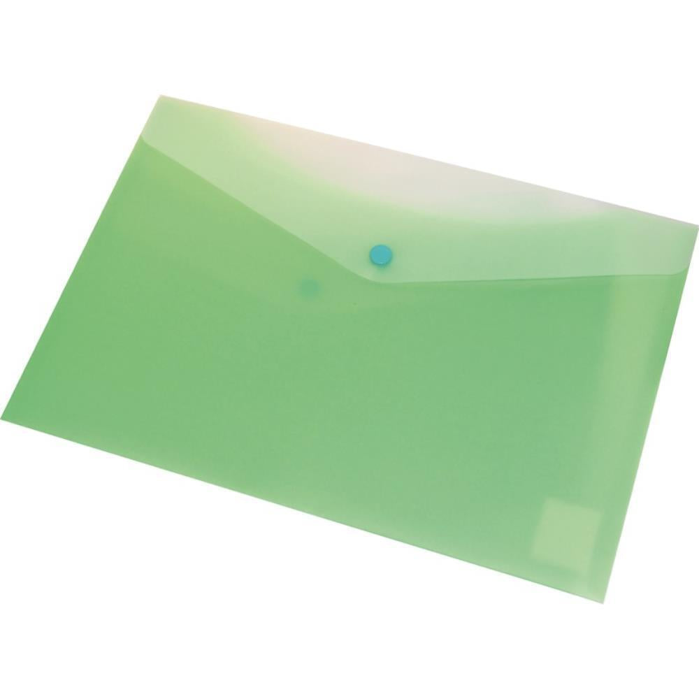 VLB Filemode Frosted Poly Envelope - 13-1/4" X 9" - Light Green
