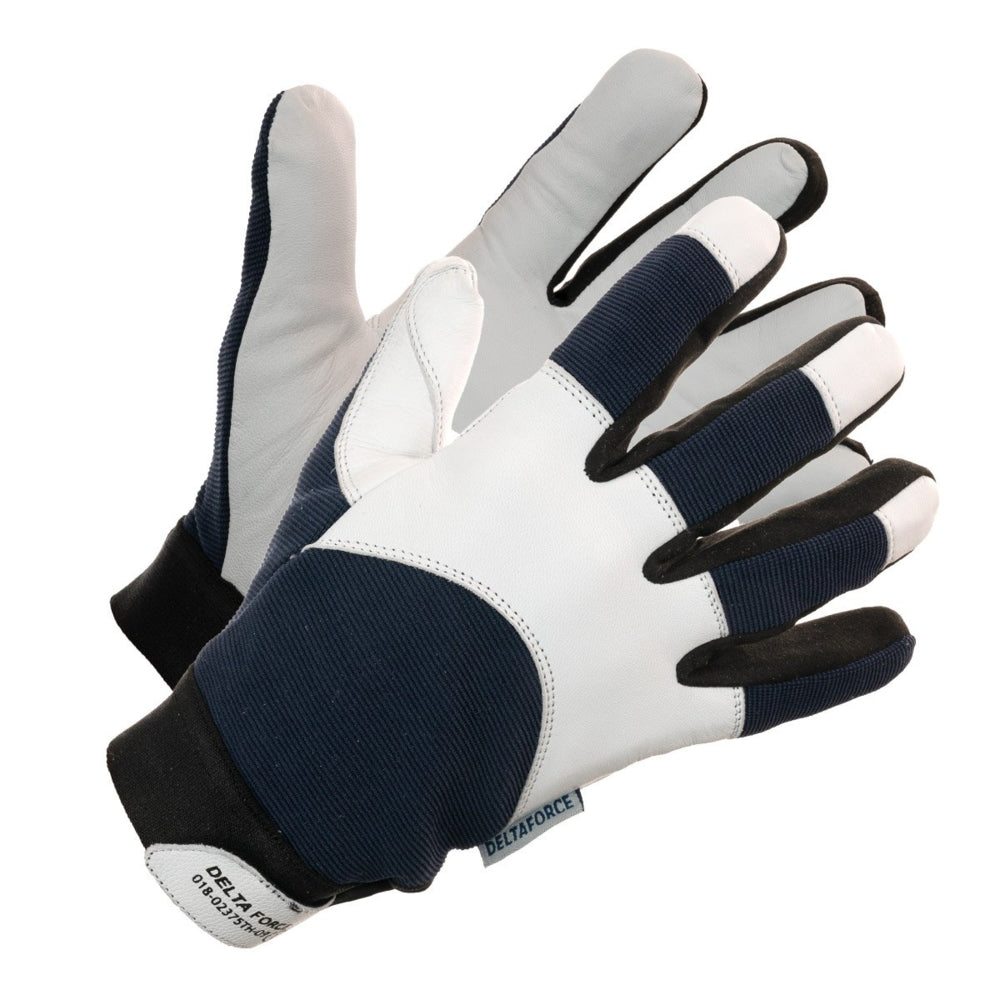Forcefield Delta Force Winter Performance Glove - Large - White/Blue/Black - 2 Pack