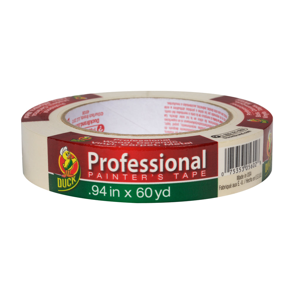 Duck Brand Professional Grade Masking Tape - 0.94" x 60 yd.