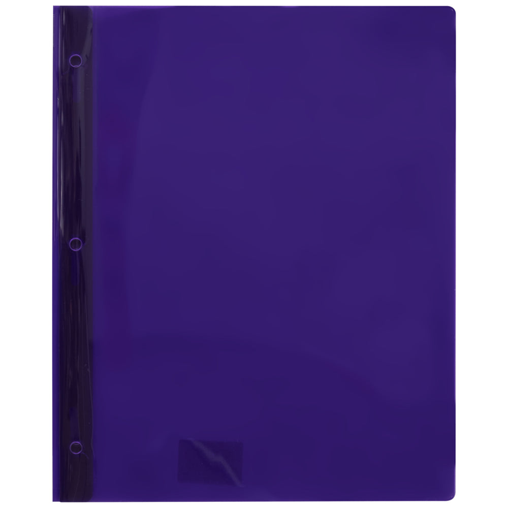 Winnable 3-Prong Poly Report with Tangs - Purple