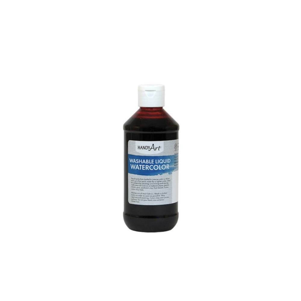 Aquarelle liquide lavable Handy Art, rouge, 236 ml.