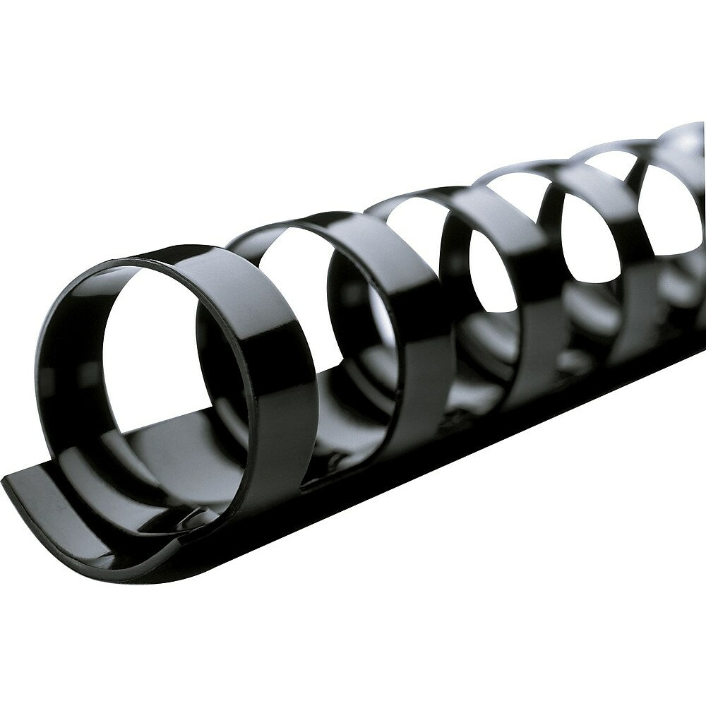Reliure Swingline CombBind, dos 1 1/2", noir, paquet de 100