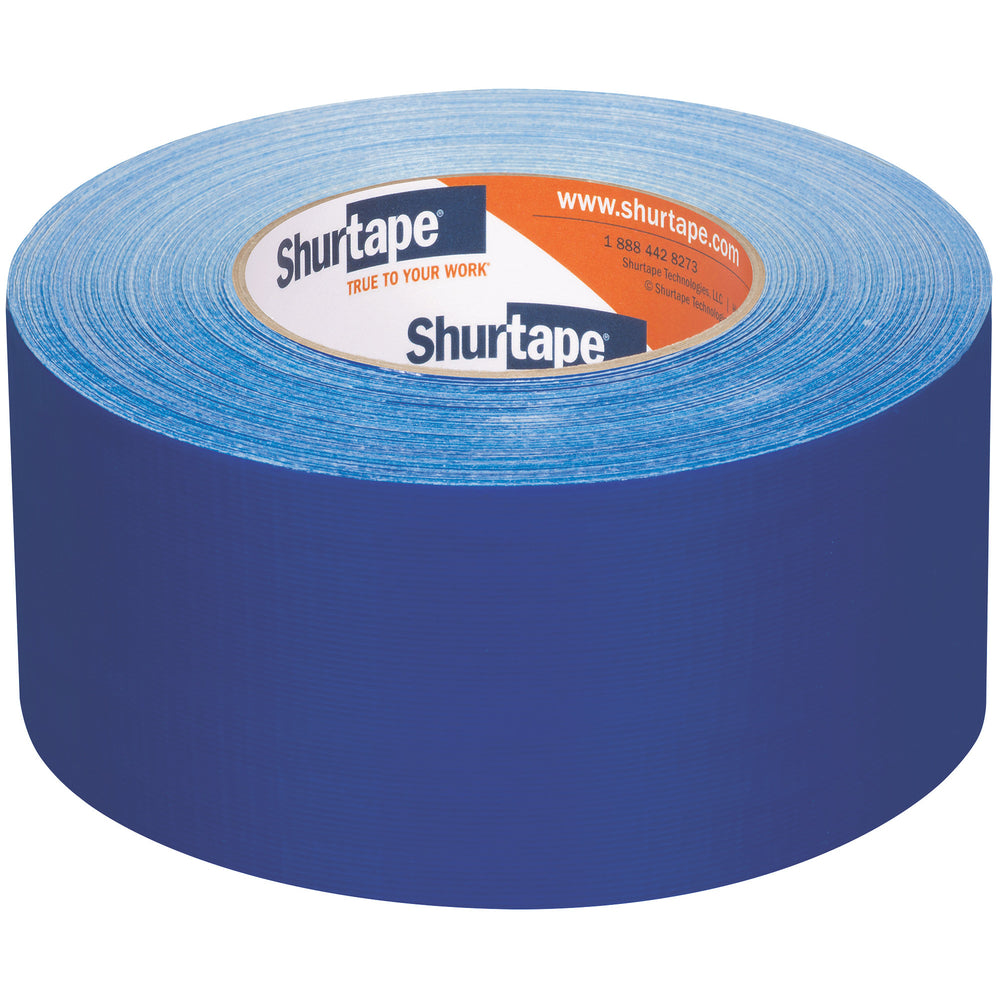Ruban adhésif en toile Shurtape PC 618 Performance Grade - 72 mm l x 55 m L - Bleu