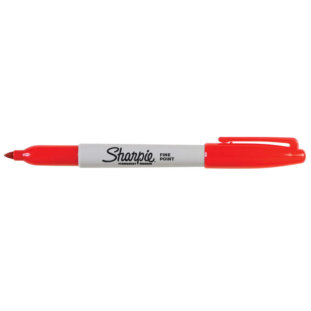 Sharpie Permanent Markers - Fine Point - Red