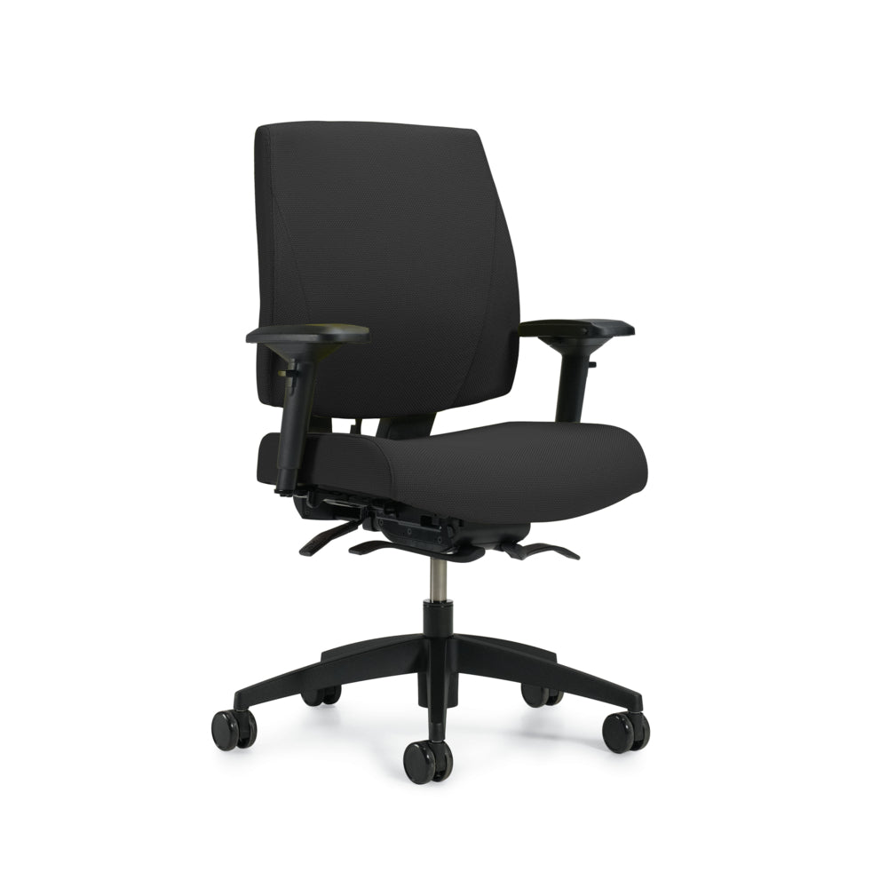 Global - G1 Ergo Select Synchro Weight Sensing Tilter Chair - Black