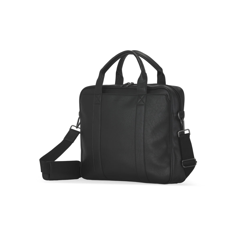 Bugatti Palermo Collection - Vegan Leather 15.6” Executive Briefcase - Black