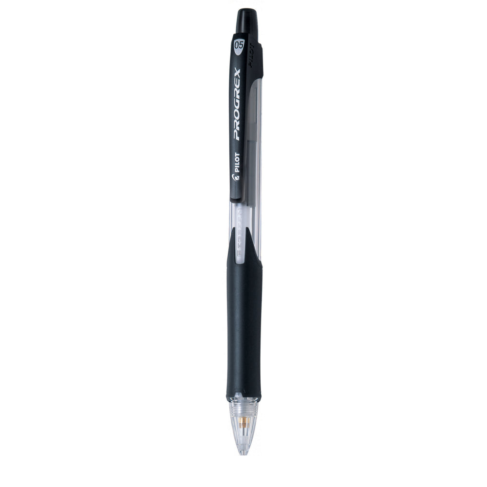 Pilot BeGreen Progrex Mechanical Pencil with Sliding Sleeve - 0.5 mm - Black Barrel - 10 Pack