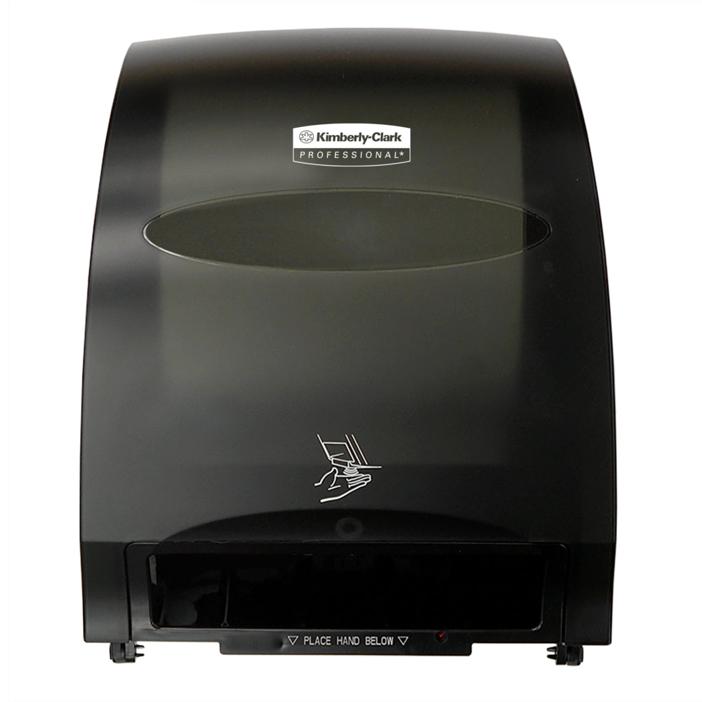 Kimberly-Clark Professional Automatic Hard Roll Towel Dispenser - 12.70" x 15.76" x 9.57" - Smoke (Black)