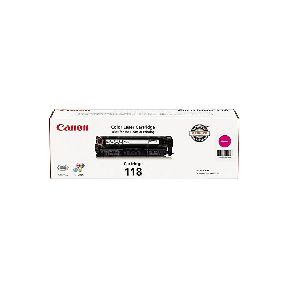 Cartouche de toner magenta haute capacité Canon 118