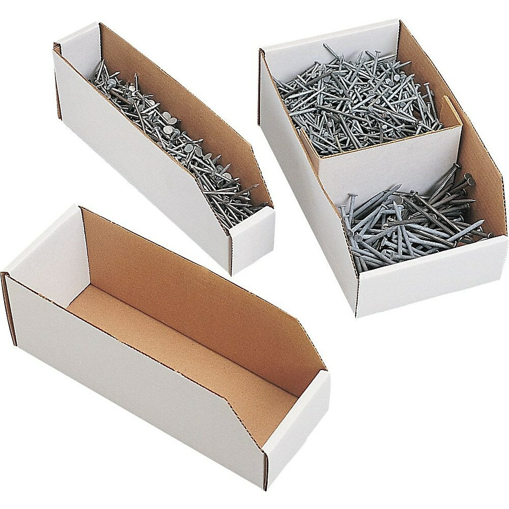 Bin Box - 12" L x 2" W x 4" H - 50 Pack