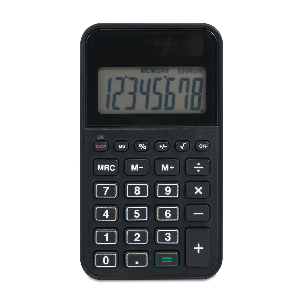 Calculatrice à affichage 8 chiffres TRU RED OTR 130 - Noir
