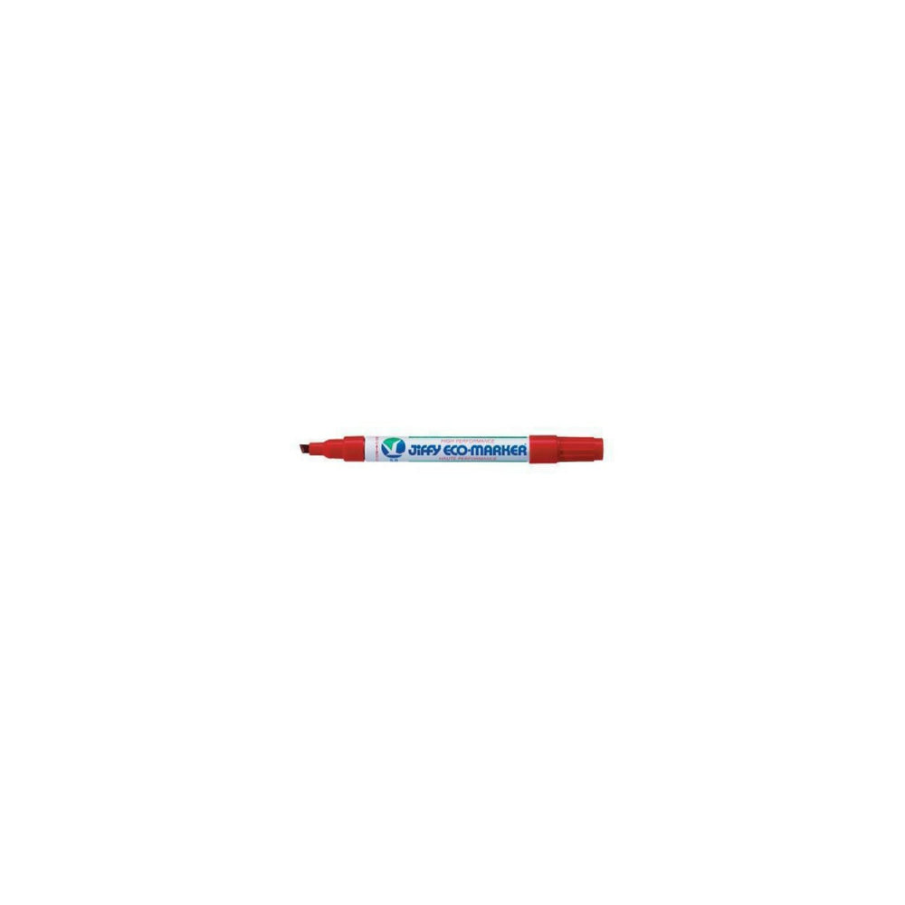Jiffco Jiffy JK100 7.5 to 12mm Permanent Pen Marker - Red