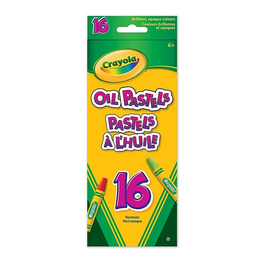 Crayola Oil Pastels - Assorted Colours - 16 Pack