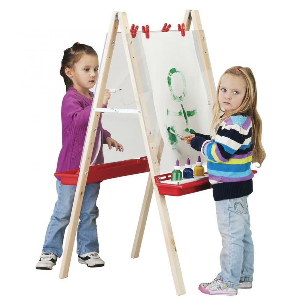 Jouets en bois de série - Chevalet transparent à hauteur réglable