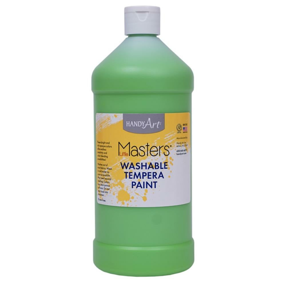 Little Masters Washable Tempera Paint - 946 ML - Lt. Green