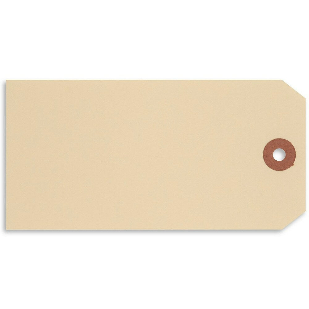 Merangue Manilla Shipping Tags - 5 1/4" x 2 5/8" - 1000 Pack
