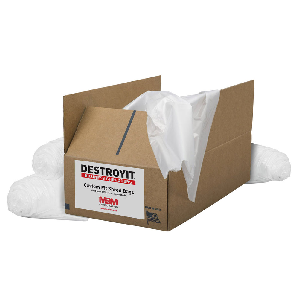 Ideal 901 DestroyIt Shred Collection Bags - 80 Heavy Duty Bags