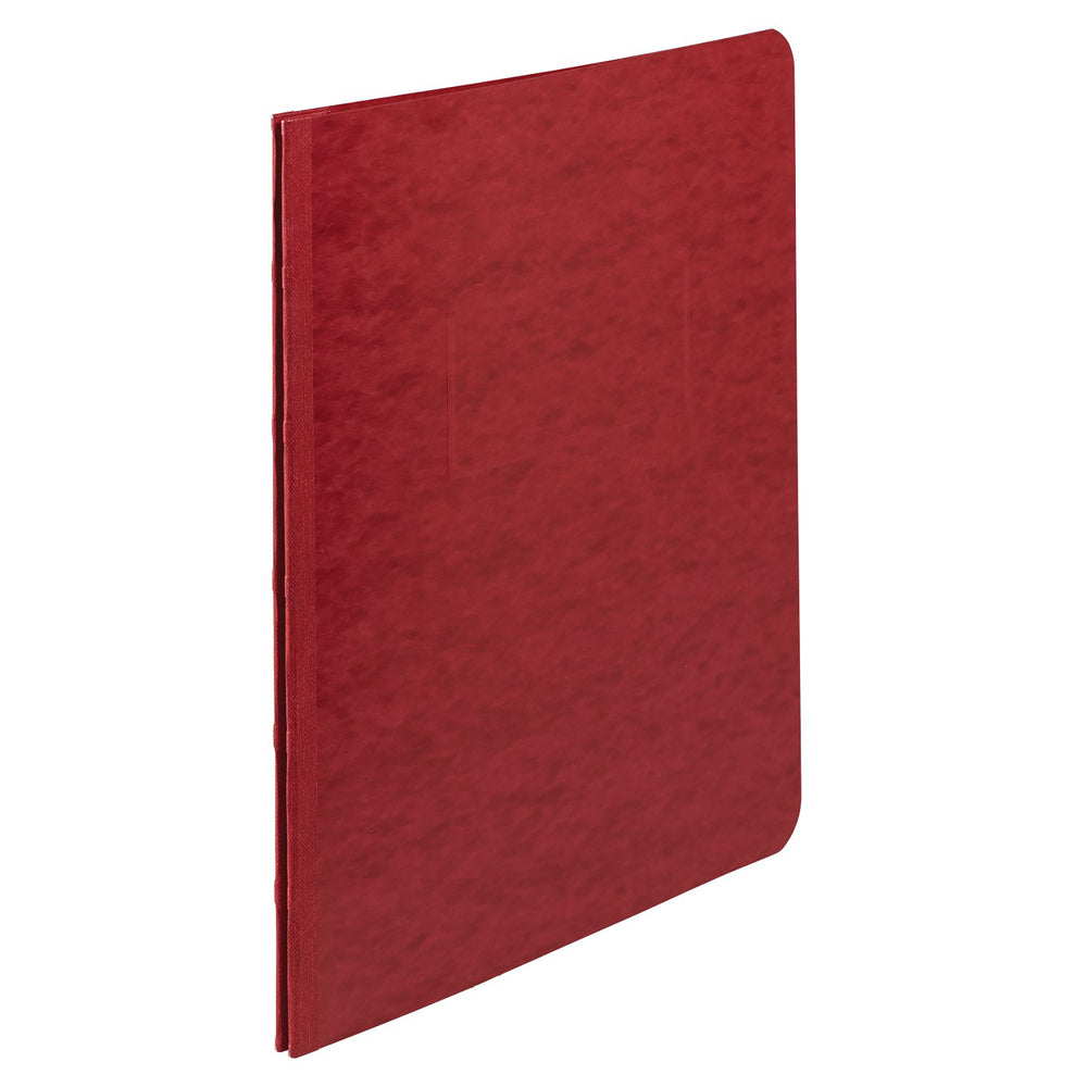 Couverture de rapport ACCO en carton recyclé 20 pts - Attache en acier - Format lettre - Capacité 3 po - Rouge