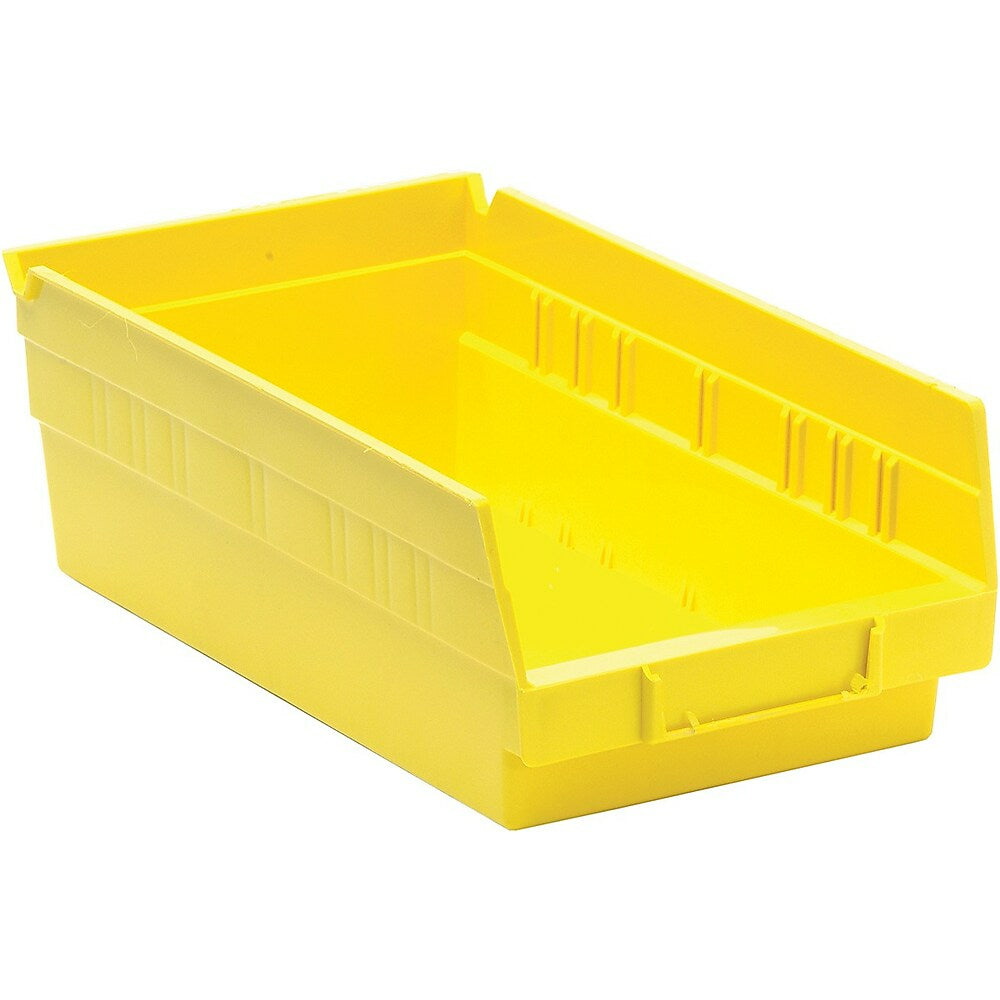 Quantum Storage Economy Shelf Bins - Yellow - 36 Pack (CD006)