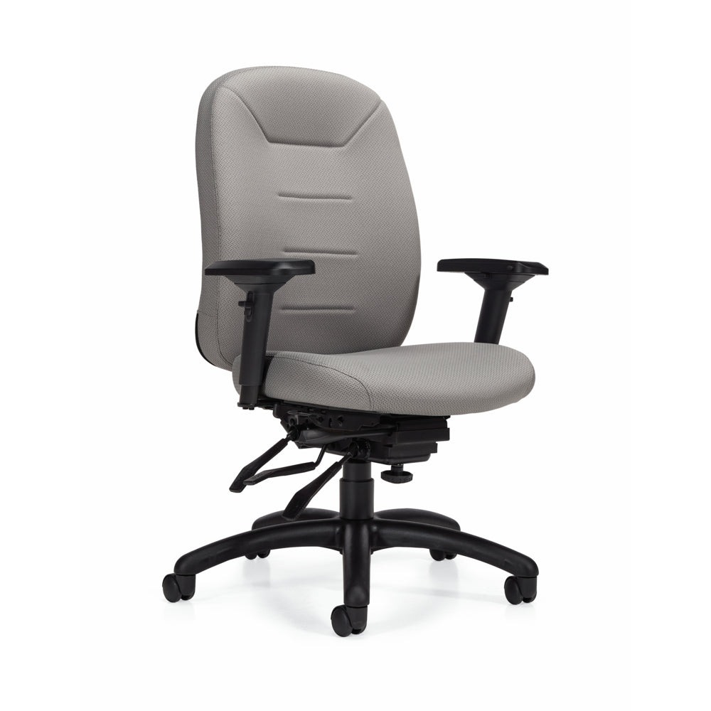 Global ErgoComfort High Back Multi-Tilter Chair - Beige
