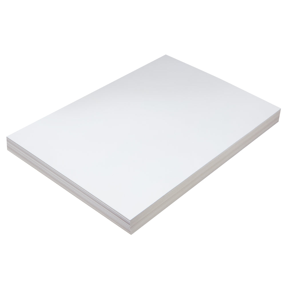 Pacon Heavyweight Tagboard, White, 30.5cm x 45.7cm, 100 Sheets/pkg