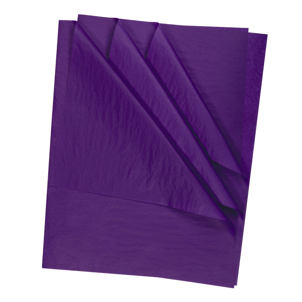 Papier de soie North American Paper Inc. – 22" x 30" – Violet – 24 feuilles