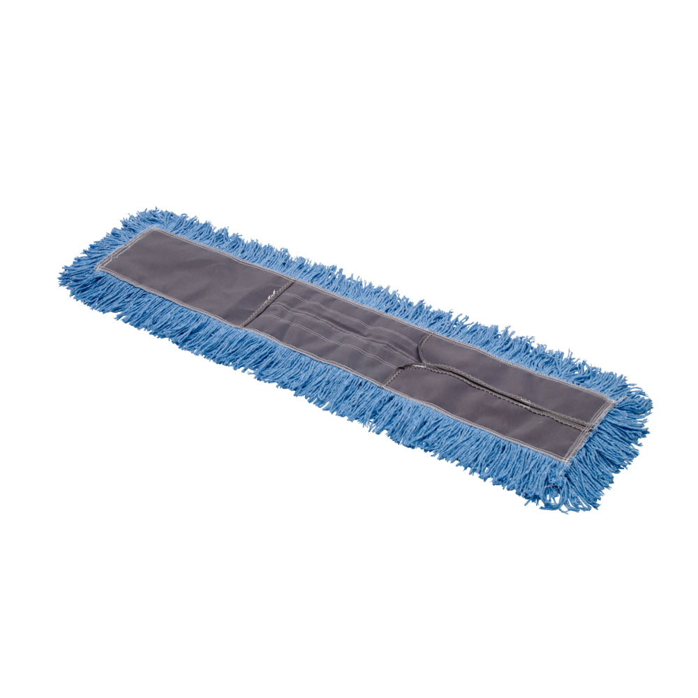 Vileda G-Stat Tie-On Dust Mop Refill - 5" x 48" - Blue
