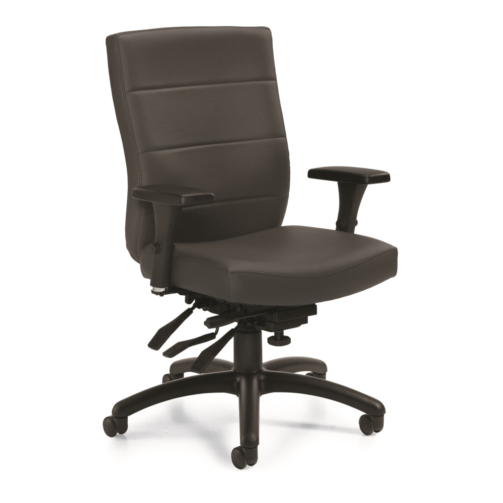 Global Comfit High Back Multi-Tilter Chair - Grey