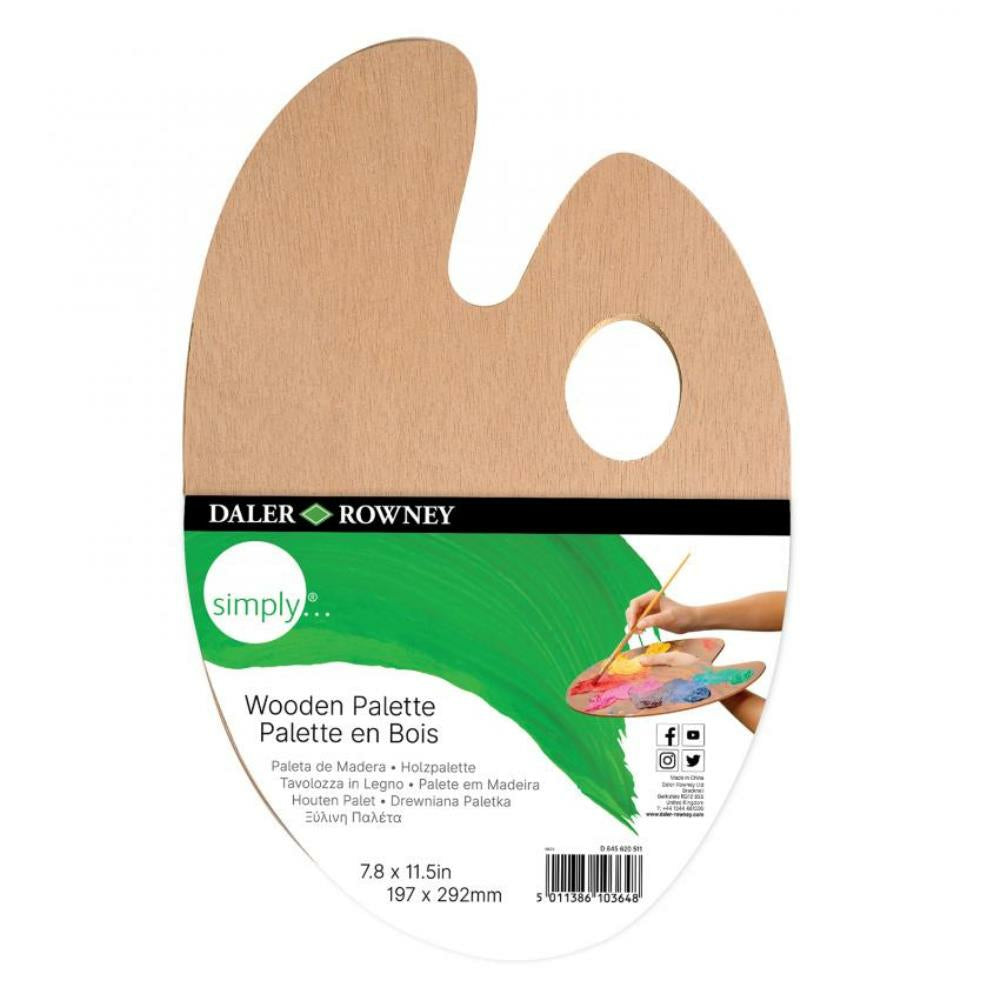 Simply Small Wooden Palette Front
