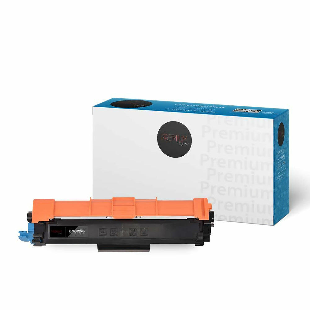 Premium Tone Brother TN227 Cyan Compatible Toner Cartridge