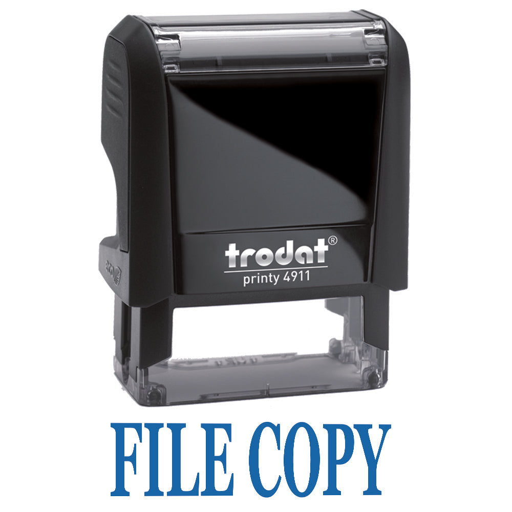 Trodat Printy ''FILE COPY'' Tampon auto-encreur climatiquement neutre 4911