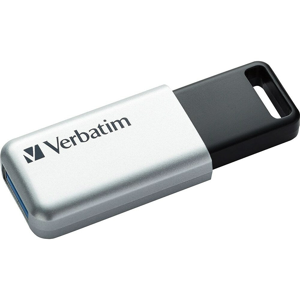 Clé USB 3.0 Verbatim Store 'n' Go Secure Pro 32 Go avec cryptage matériel AES 256 - Argent