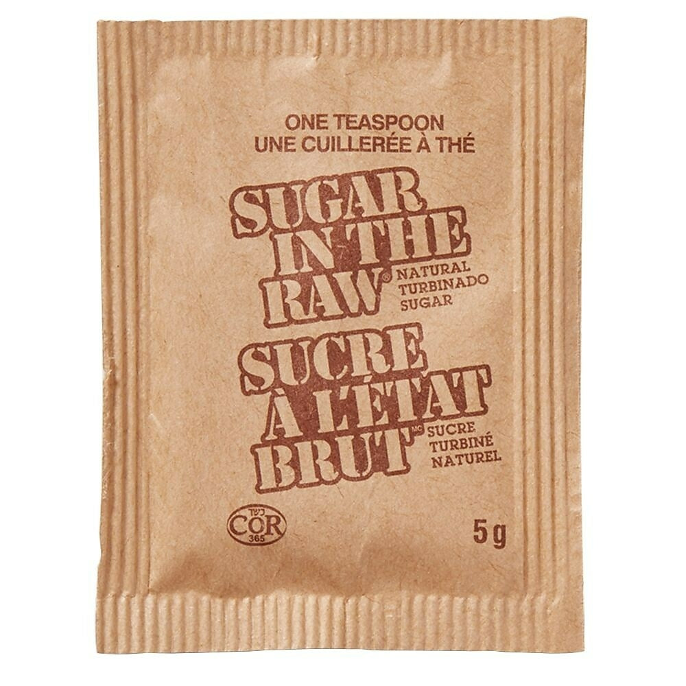 Sugar In the Raw Sugar Packets, 1000 Pack