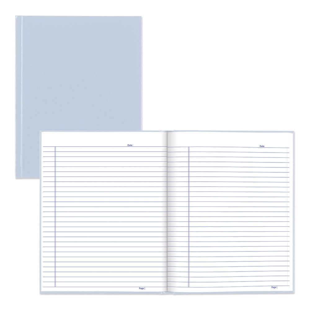 Carnet de notes à couverture rigide Blueline Pastel - 9-1/4" x 7-1/4" - 144 pages - Bleu clair