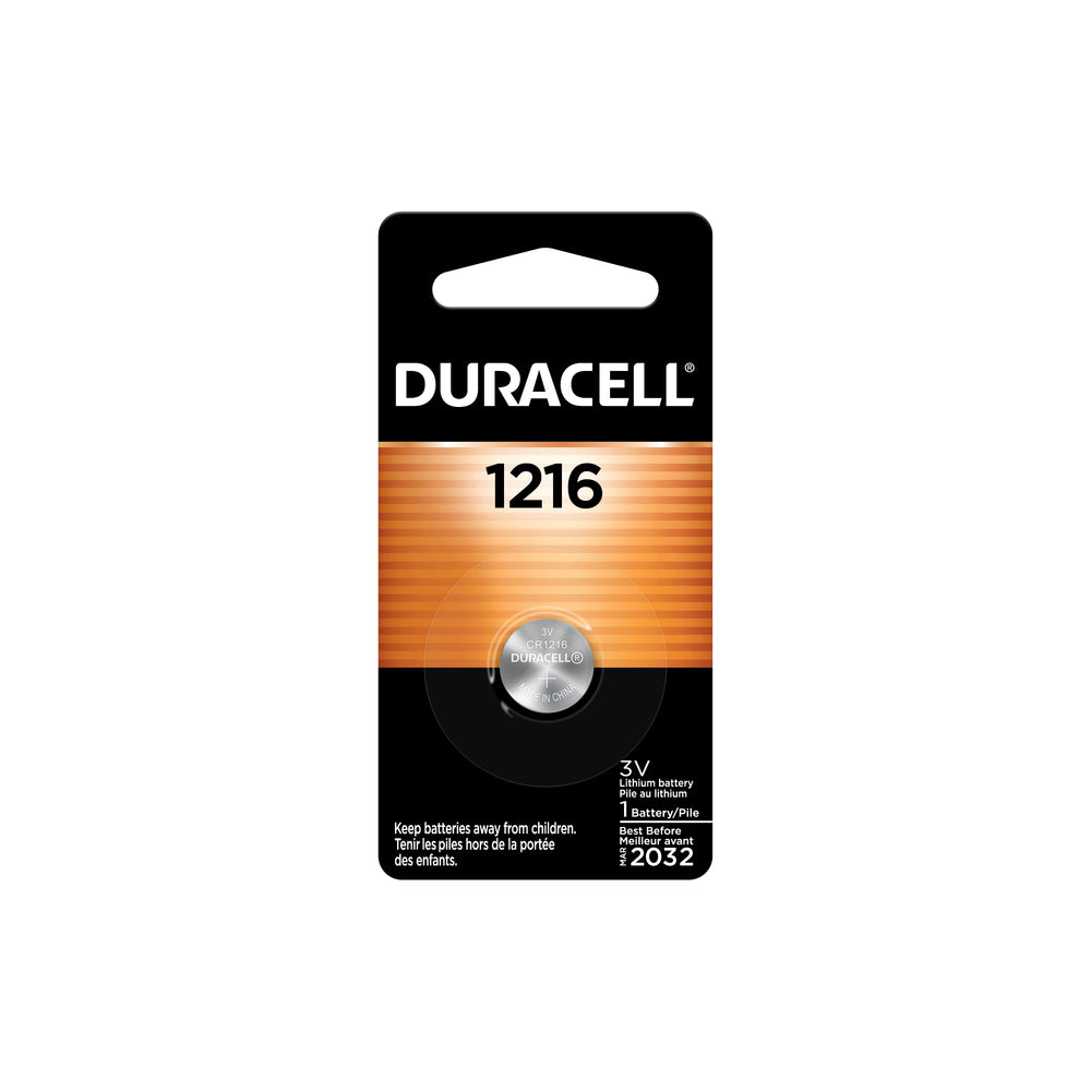 Pile bouton au lithium Duracell 1216 3 V