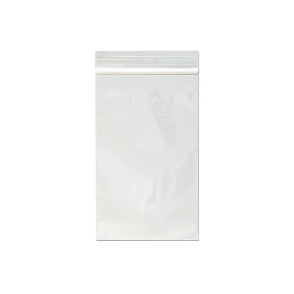 Crownhill Packaging Reclosable Poly Bag - 2 Mil - 3" W x 4" L - 100 Pack