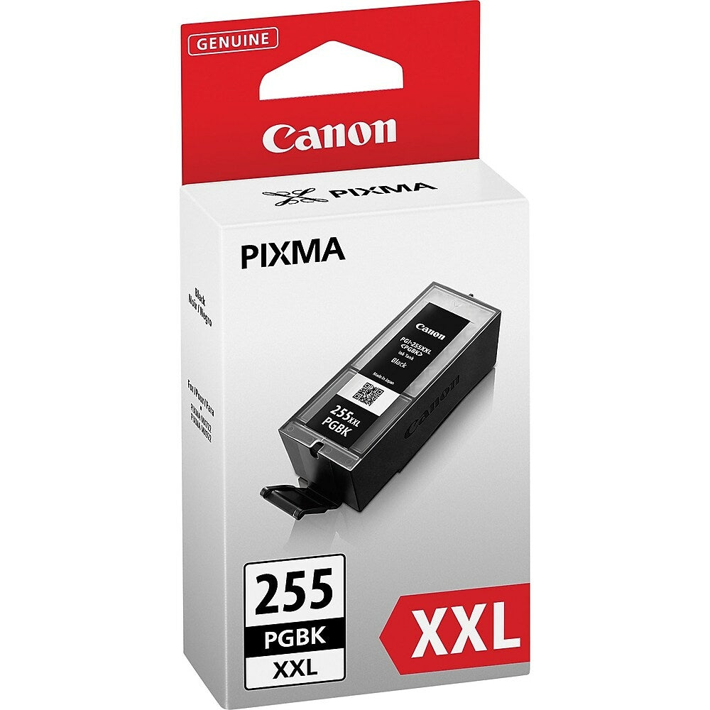 Réservoir d'encre noire Canon PGI-255XXL, très haut rendement (8050B001)