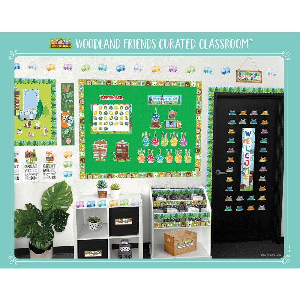 Salle de classe organisée par Creative Teaching Press Woodland Friends