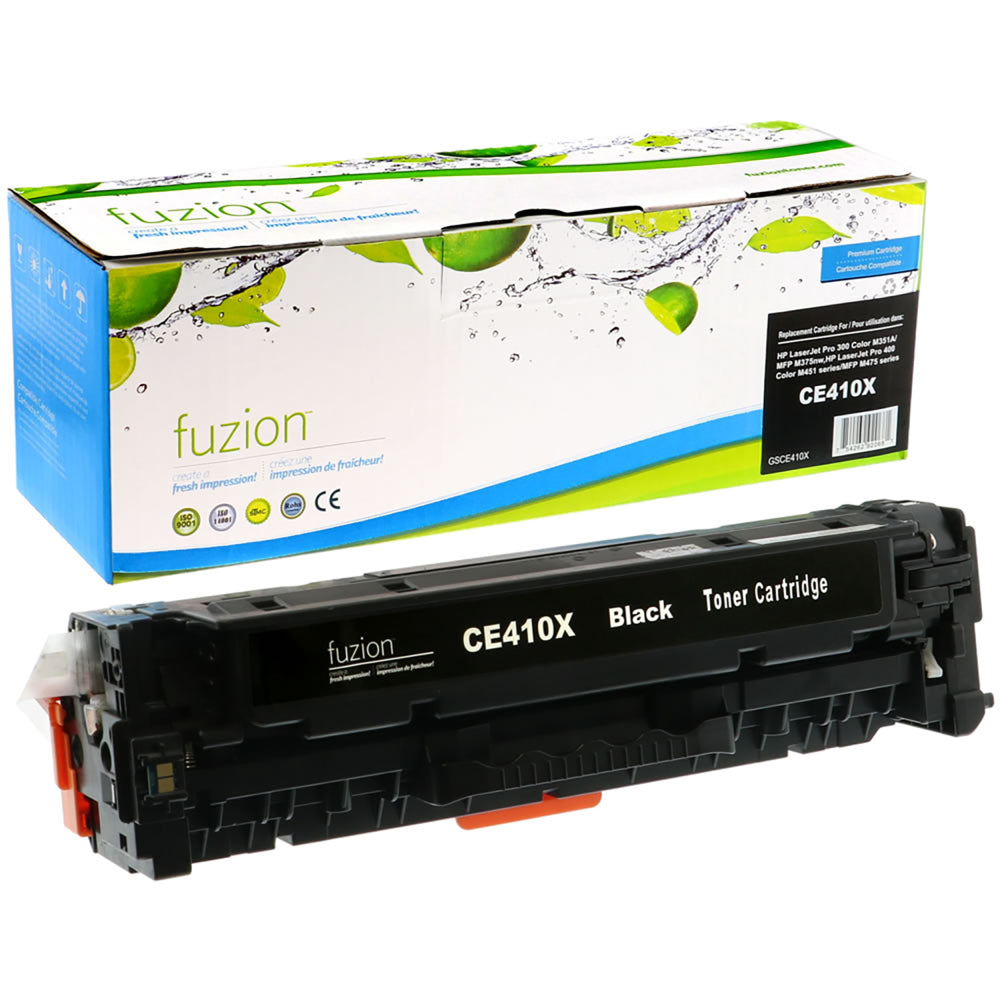 fuzion HP 305X Remanufactured Toner Cartridge - High Yield - Black