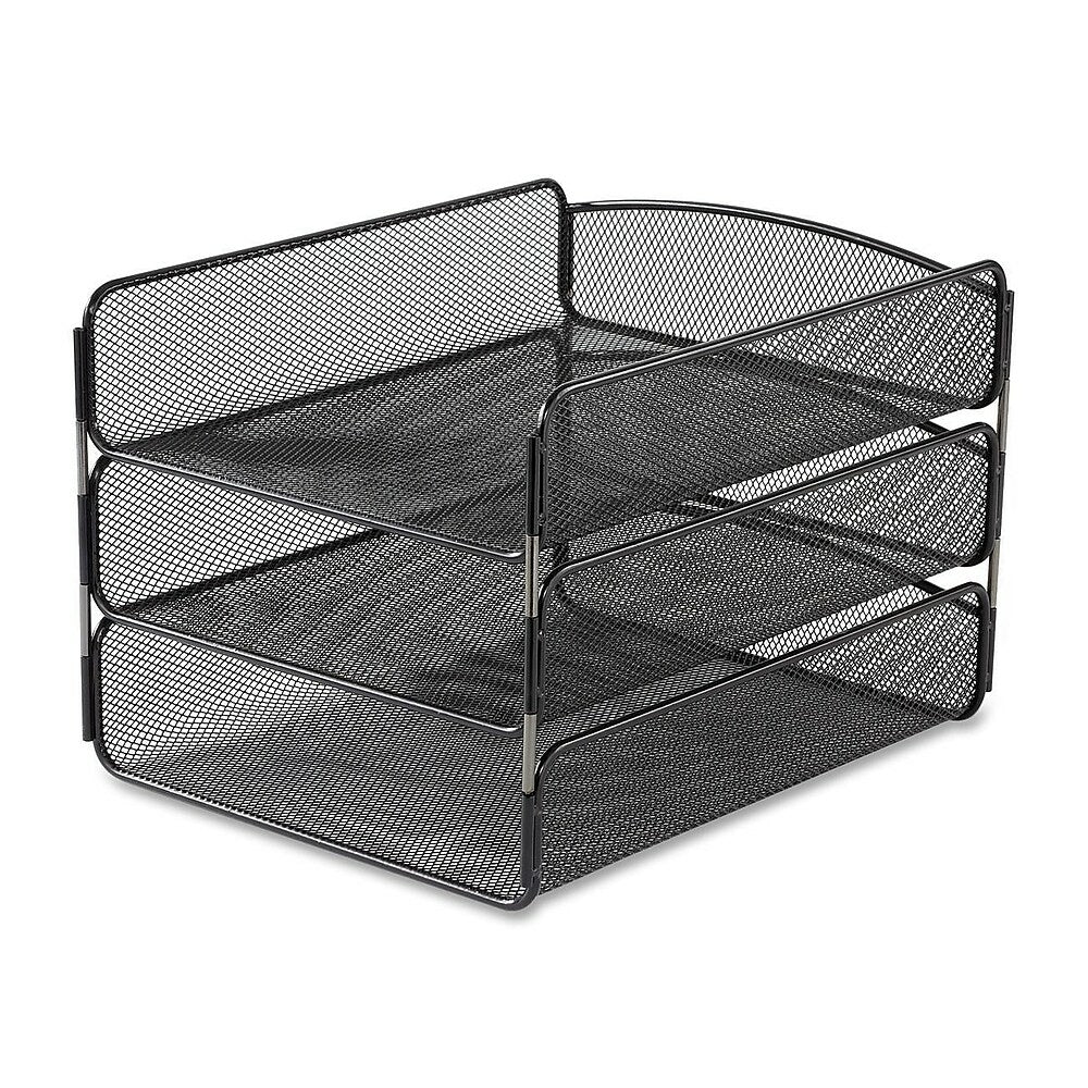 Safco Onyx Triple Tray