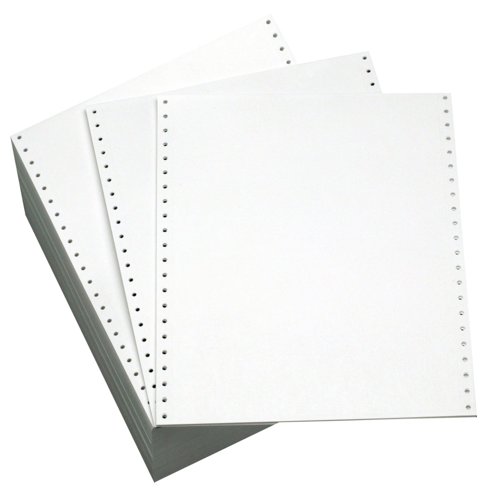 Papier continu Domtar - 1 pli - Perforation 1/2" - 2700 feuilles