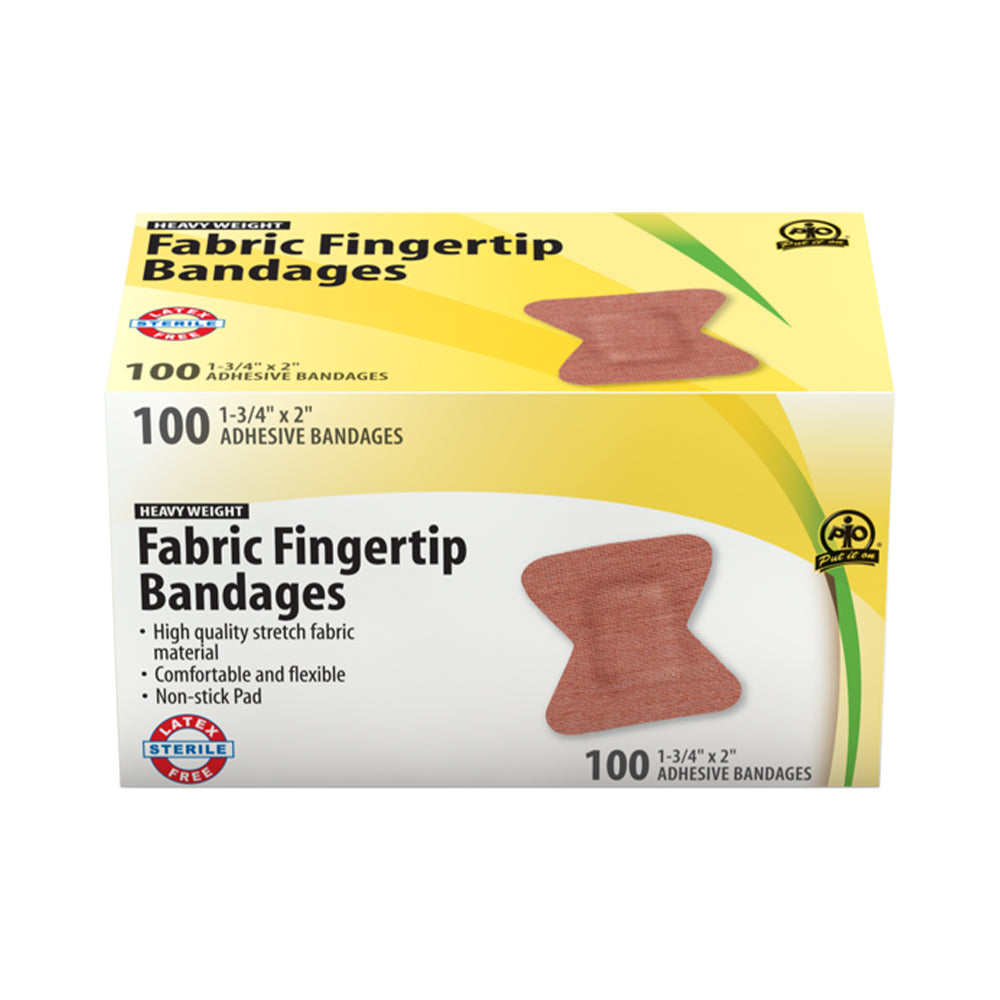Wasip Fabric Fingertip Bandage - 100 Pack