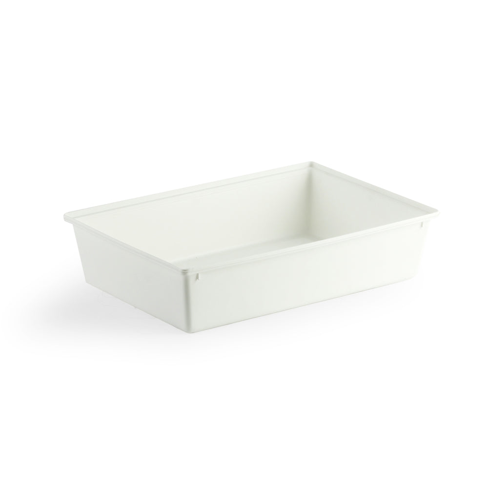 Mistral Multi-Purpose Plastic Storage Bin - 17" - White