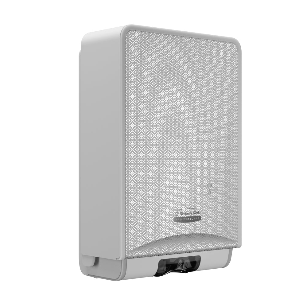 Kimberly-Clark Professional ICON Automatic Soap and Sanitizer Dispenser - with Silver Mosaic Design Faceplate