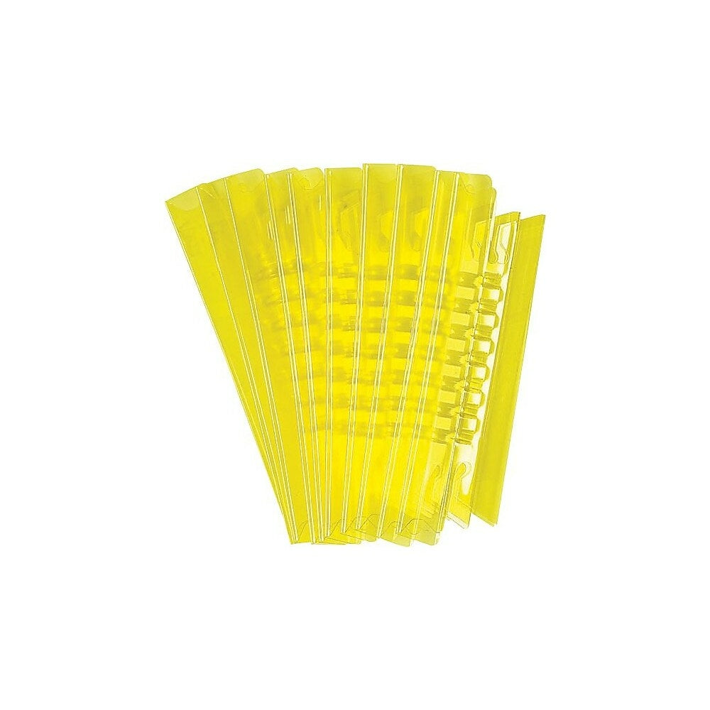 Languettes flexibles jaunes Pendaflex - 3-1/2" - Paquet de 25