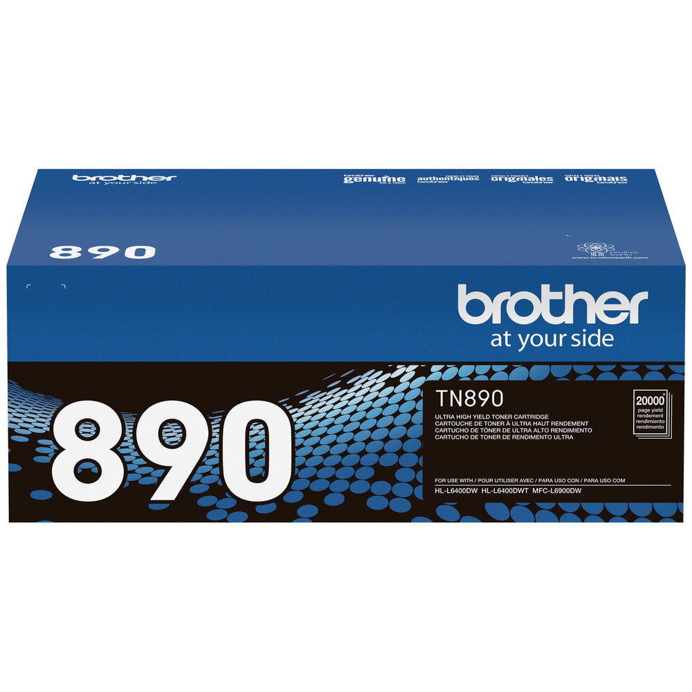 Cartouche de toner noir Brother TN890 - Très haut rendement