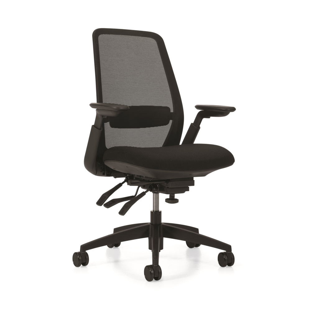 Offices to GoTL High Back Multi-Tilter Chair - Black